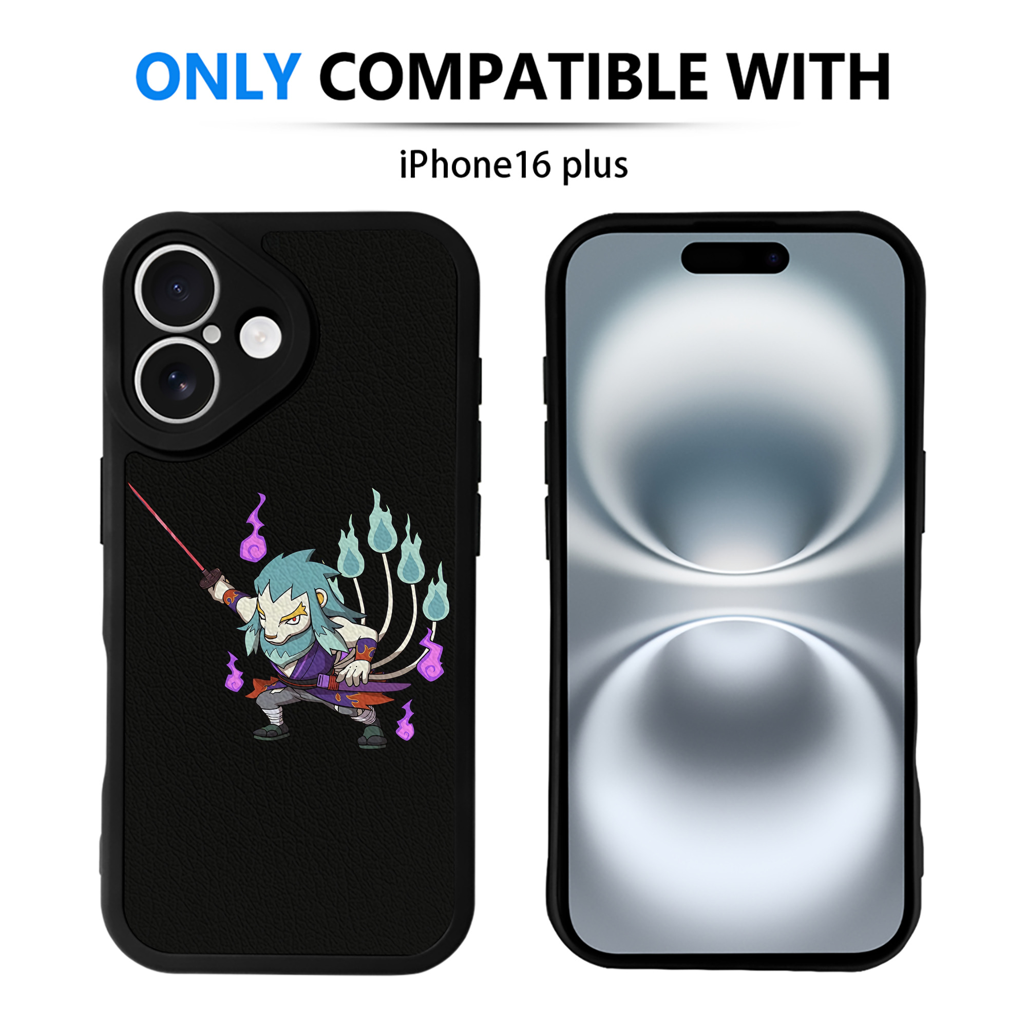 （画像用） 妖怪ウォッチ Yo-kai Watch 【iPhone 16シリーズ対応】シリコンスマホケース（レザー調） 材質：シリコン